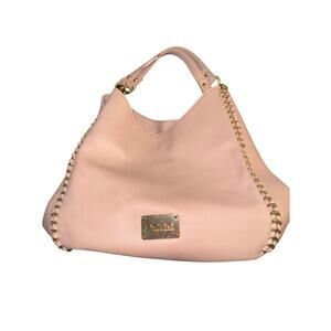 Bebe Colette Triple Entry Shoulder Bag blush pink